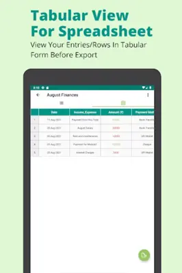 Excel Spreadsheet Sheets App android App screenshot 3